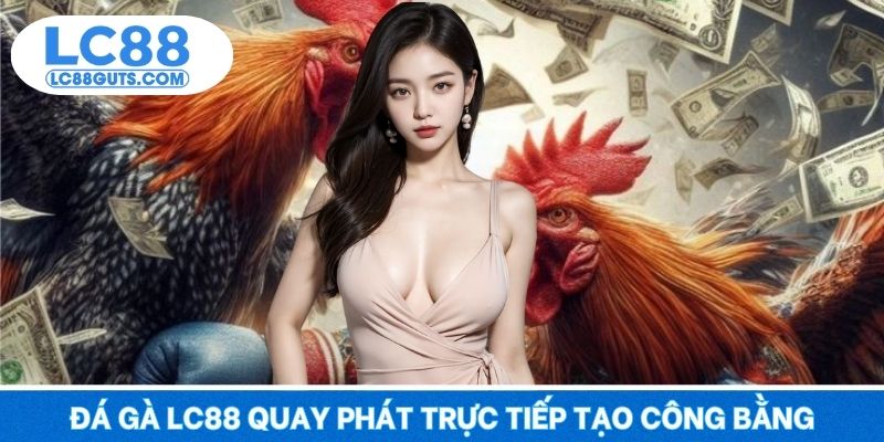 Đá Gà LC88 4 Đá gà LC88 quay phát trực tiếp tạo công bằng